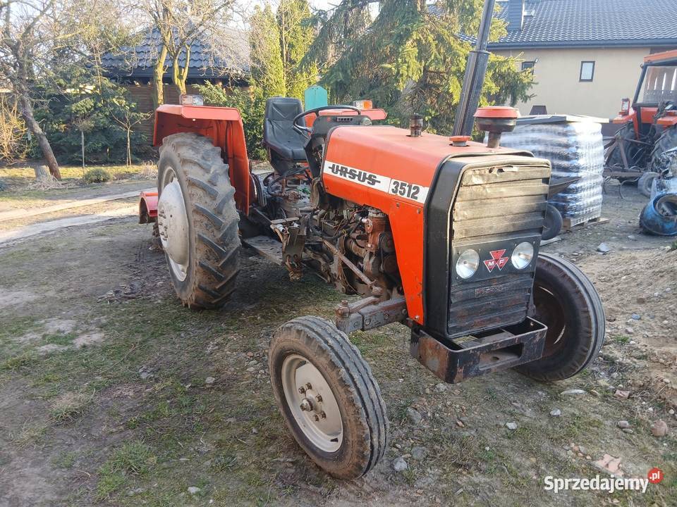 Massey Ferguson 255 Ursus 3512 3sztuki transport łódzkie Rząśno