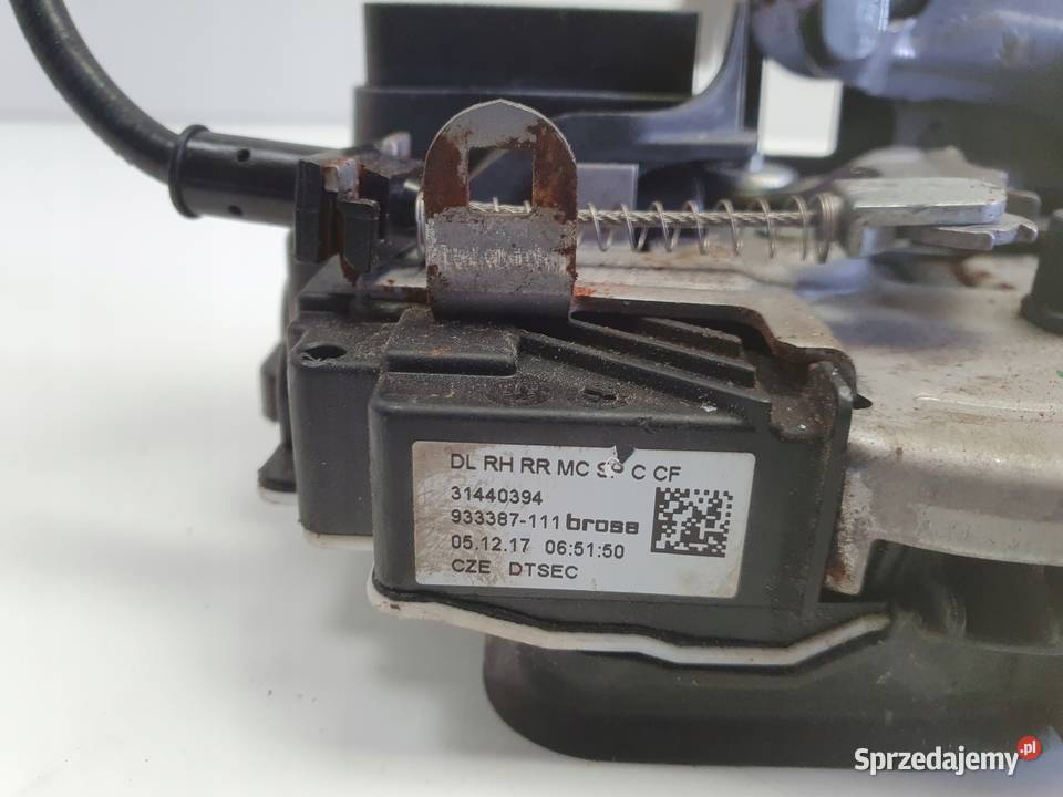 Volvo V40 II ZAMEK DRZWI prawy tył PASAŻERA