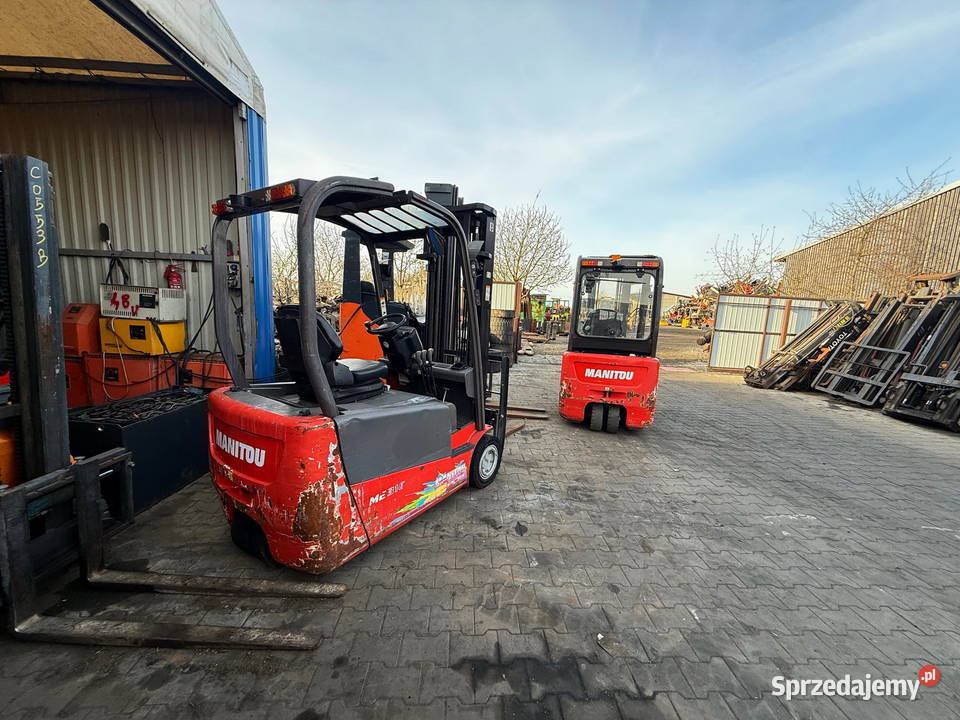 wózek widłowy elektryczny MANITOU ME31648v 330m łódzkie Działoszyn