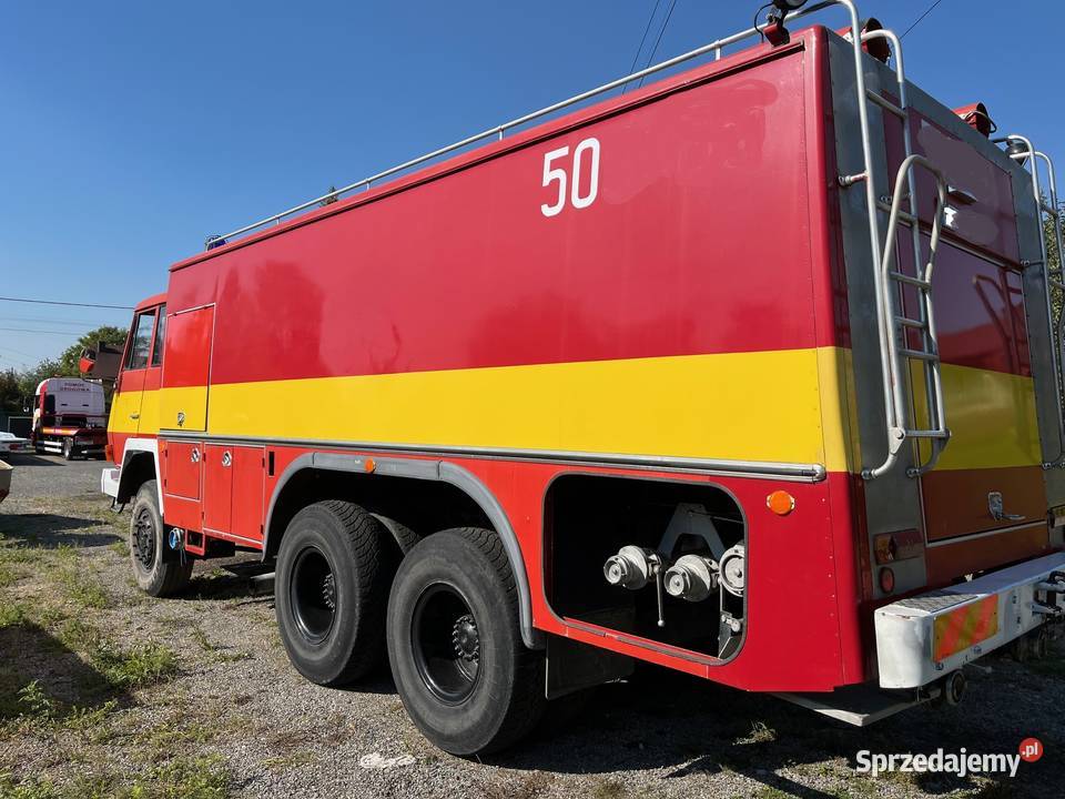 Straż pożarna Steyr 6x6 pożarniczy nie Częstochowa