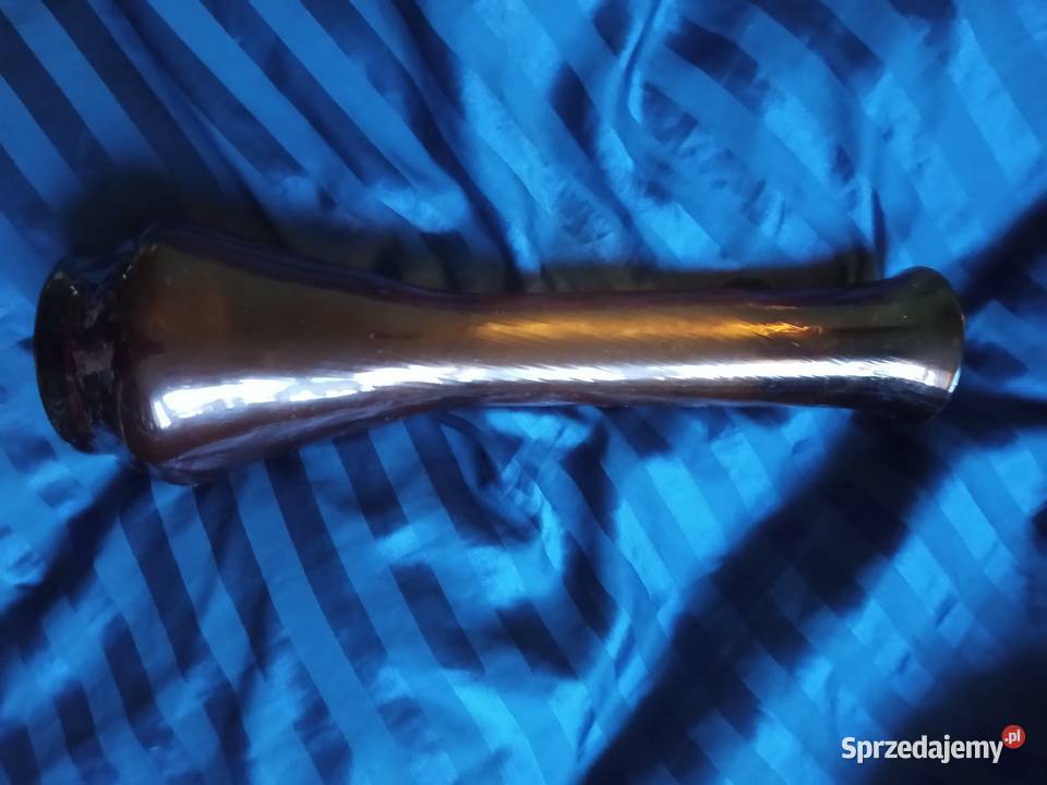 Wazon Huta Laura pomarańcz 40 PRL Antyki, Sztuka, Kolekcje pomorskie Sopot