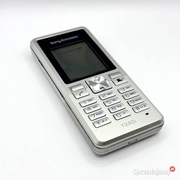 Telefon Sony Ericsson T250i Olga srebrny sprzedam