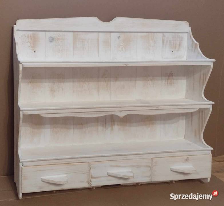 Piękne rustykalne półki kuchenne Grójec