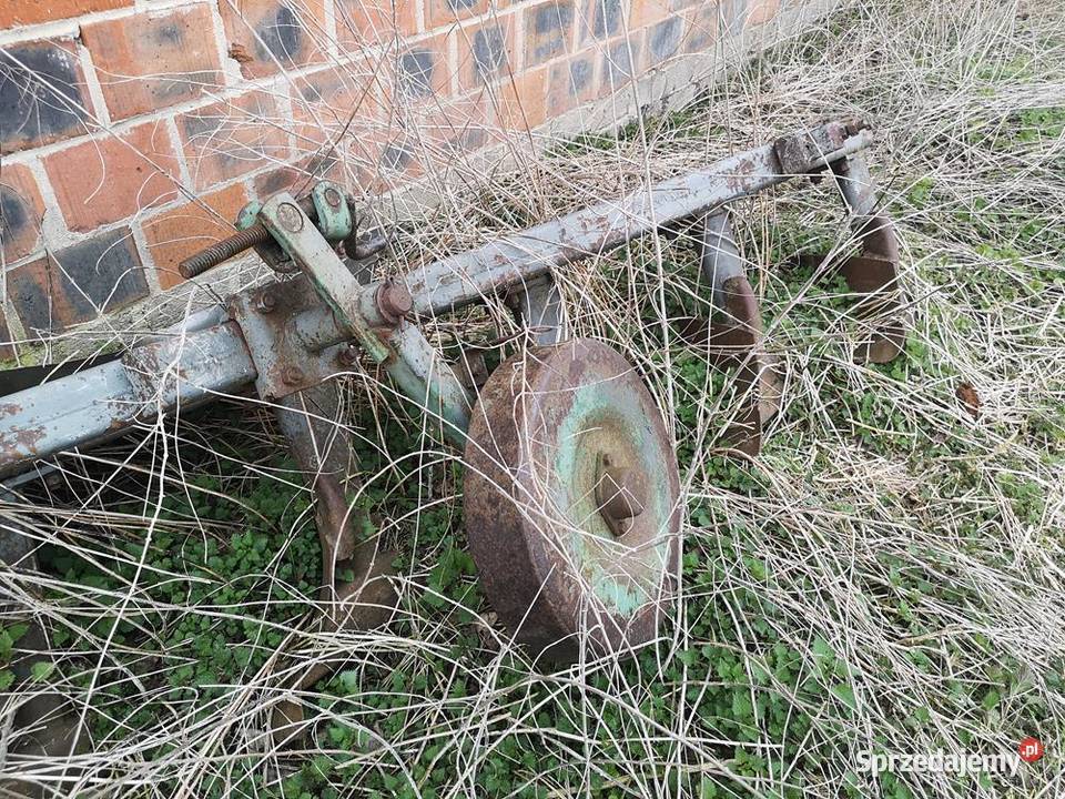 Pług Podorywkowy 7 Skibowy Unia Grudziądz nieuszkodzony Swarzędz