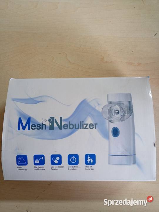 Przenośny Nebulizator Siateczkowy Mesh Cichy i Przysucha sprzedam
