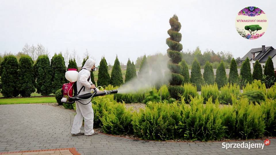 Opryski ogrodów trawników Konin Koło Słupca