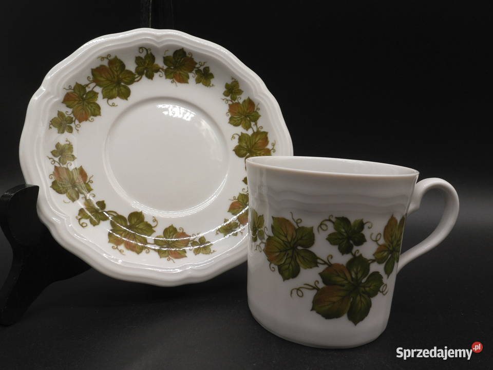 Filiżanka ze spodkiem Seltmann Weiden należący Porcelana i szkło wielkopolskie Raszków