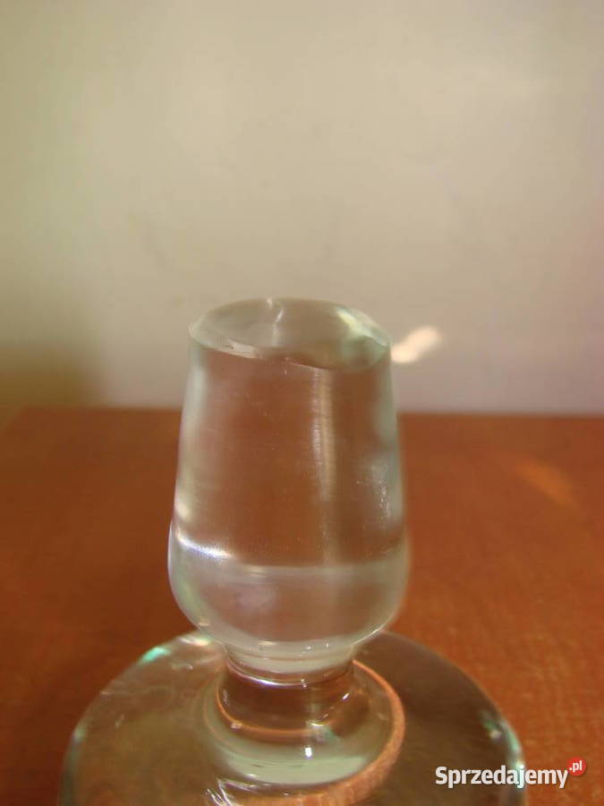 szklany korek karafki Pruszcz Gdański