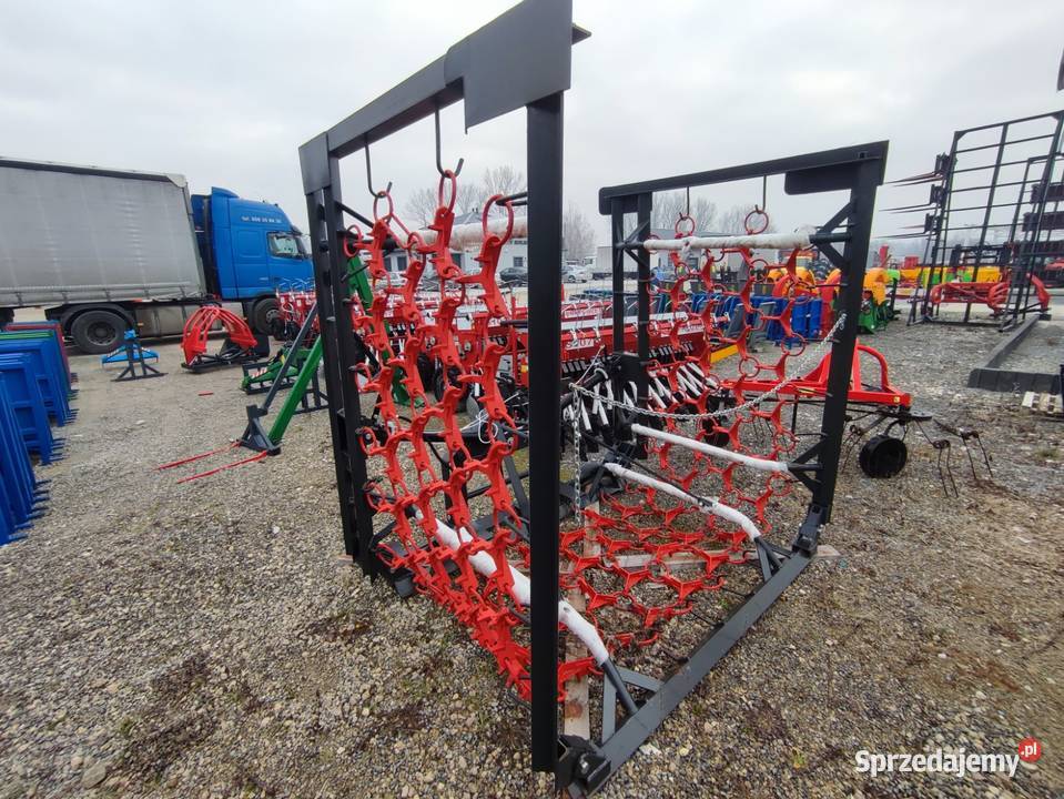 Włóka polowa Metal Technik 4 m 5 m 6 m ręczna warmińsko-mazurskie