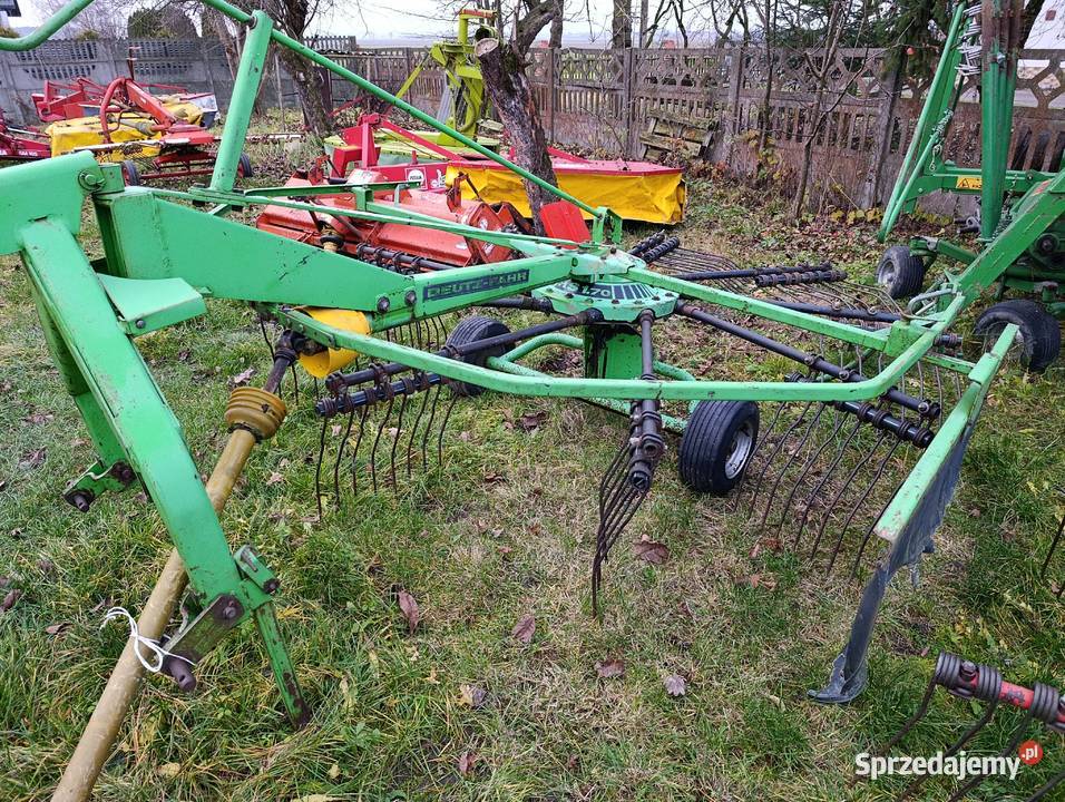 Przewracarka kuhn zgrabiarka Deutz fahr Rawica Stara