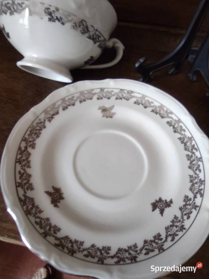 Zestaw trio porcelana Chodzież Jubileusz 25 lat Porcelana i szkło sprzedam