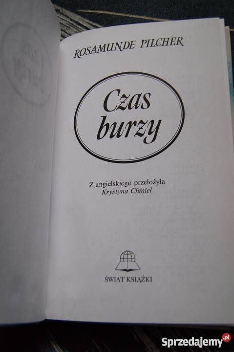 Książka Czas burzy Gdynia