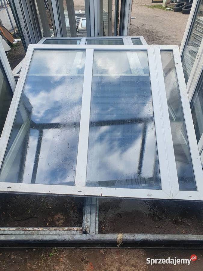 Okno plastikowe 165 x 165 133 x 165 Wągrowiec