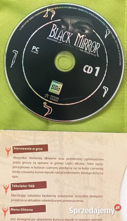 Black Mirror Gra na PC 2CD Komputerowe PC Komputerowe PC Małkinia Górna