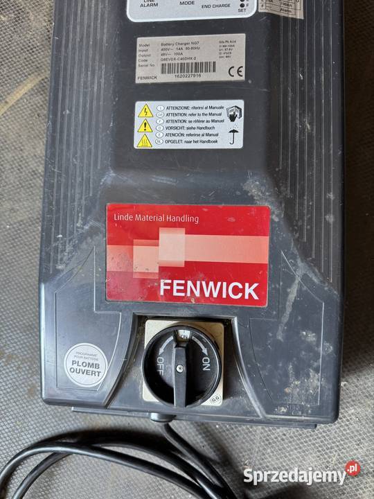prostownik ładowarka baterii trakcyjnych fenwick Strzydzew