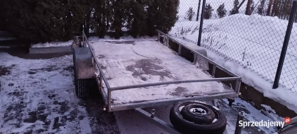 Przyczepka platforma RYDWAN kat B do wynajęcia Miłki