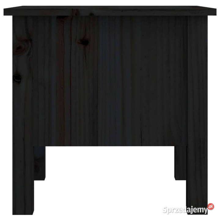 Stolik boczny czarne 40x40x39 lite drewno mazowieckie Warszawa sprzedam