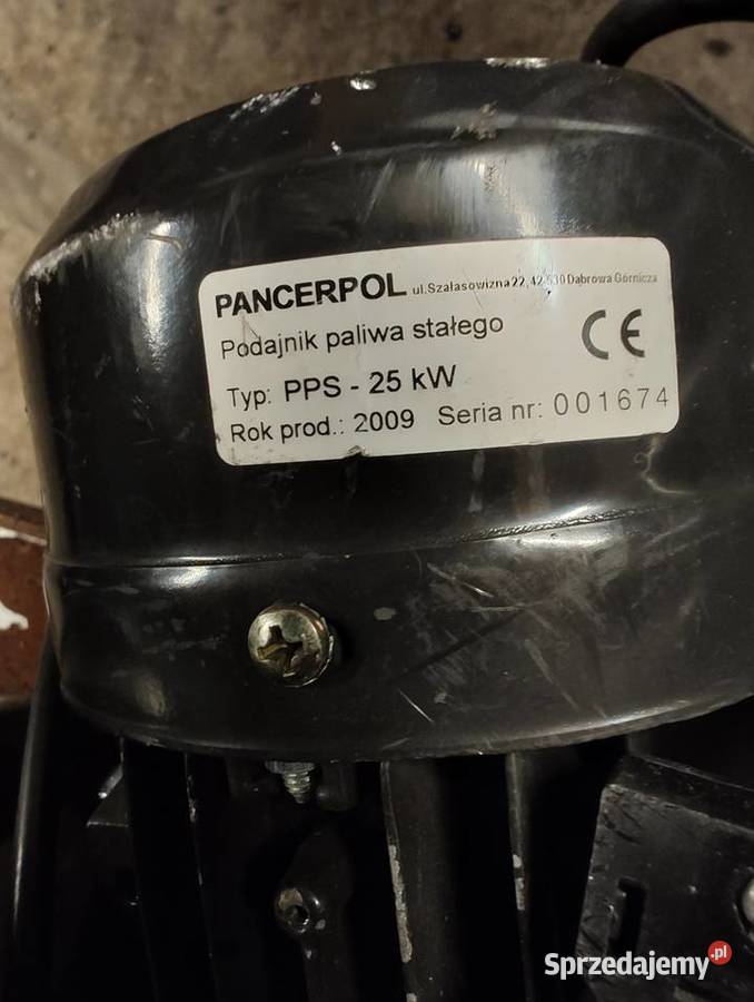 Podajnik paliwa stałego typ PPS 25 kW