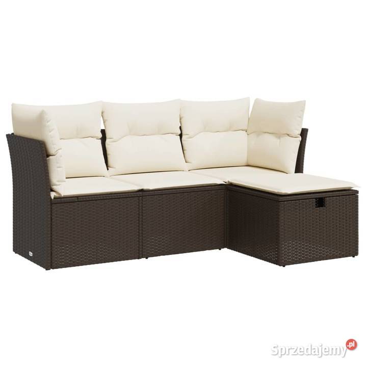 vidaXL 4cz zestaw wypoczynkowy do ogrodu mazowieckie sprzedam