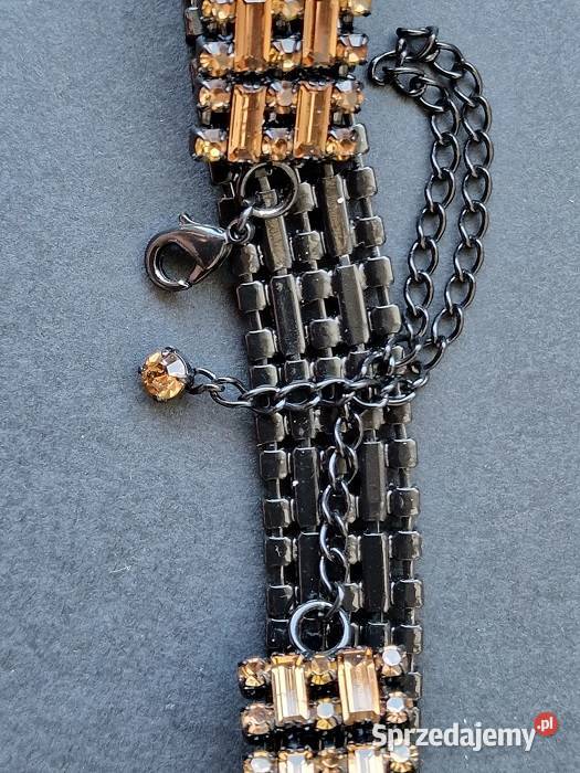 VINTAGE WIKTORIAŃSKI CHOKER NASZYJNIK ALICE Częstochowa
