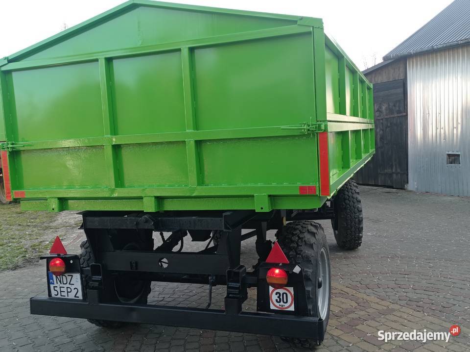 Przyczepa rolnicza hl 6011 Bss zarejestrowana Krasnystaw