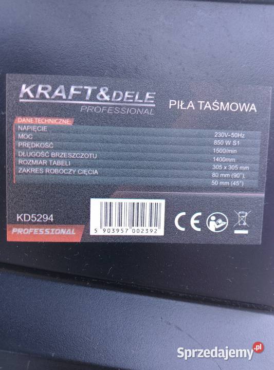 Piła taśmowa KD 5294