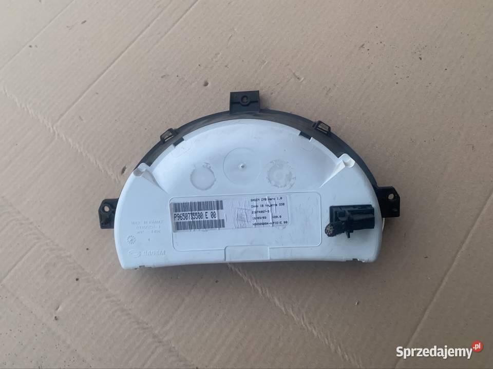 9650735580 licznik zegary Citroen c2 c3 Liczniki i zegary Szczecin