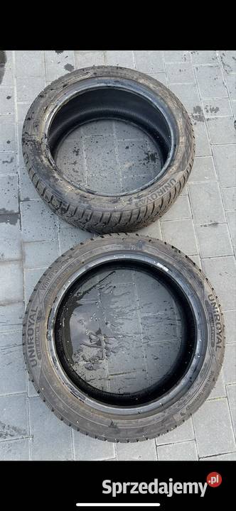 Opony zimowe 22545 R17 Siedlce sprzedam