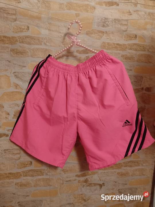 L ADIDAS Różowe spodenki sportowe różowe szorty Odzież sportowa Kraków