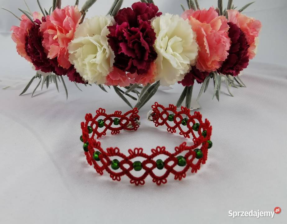 Bransoletka frywolitkowa sprzedam