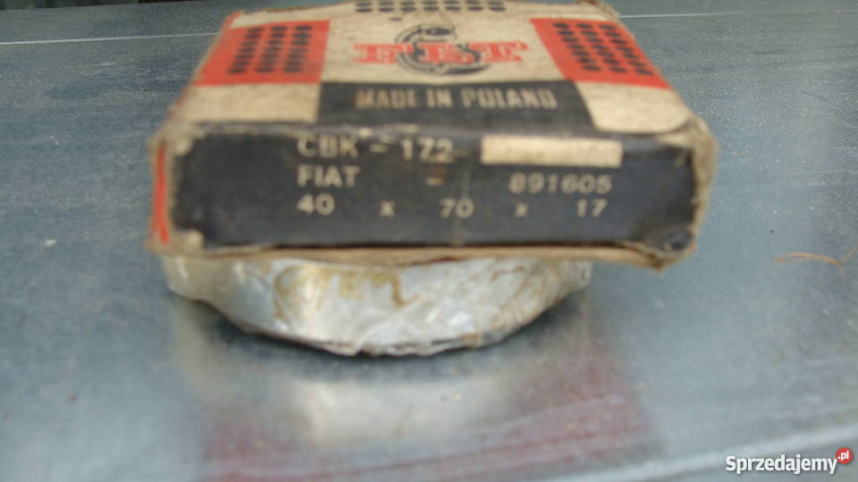 Łożysko mechanizmy różnicowego CBK 172 40x70x17 Ryki