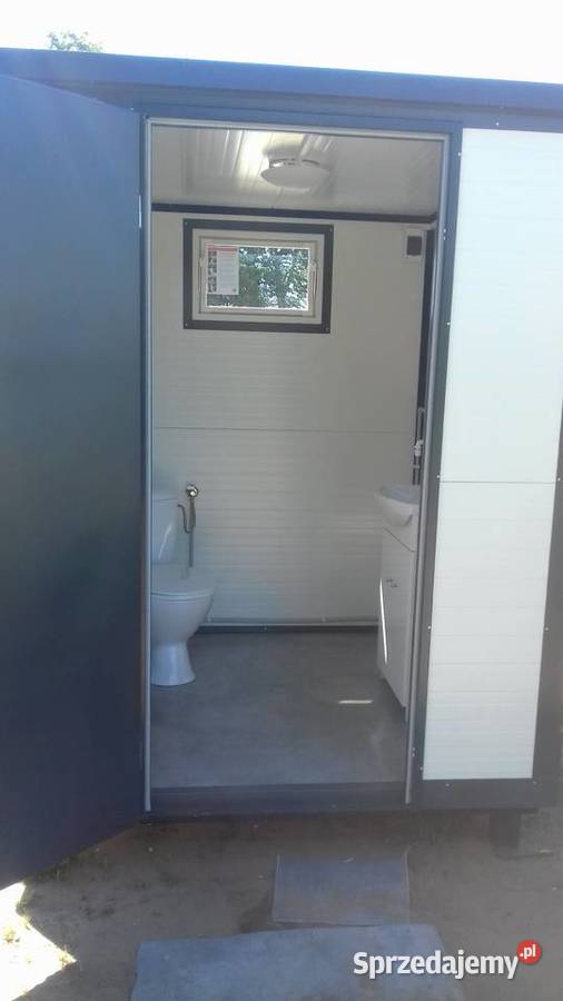 Kontener sanitarny wc prysznic Trzciel sprzedam