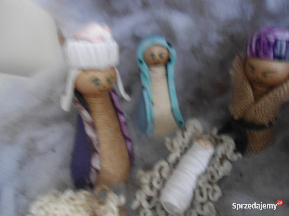 szopka bożonarodzeniowa z figurkami rękodzieło zachodniopomorskie