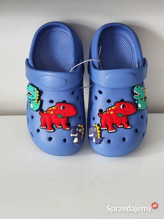 Chodaki klapki crocs chłopięce piankowe wkł 16