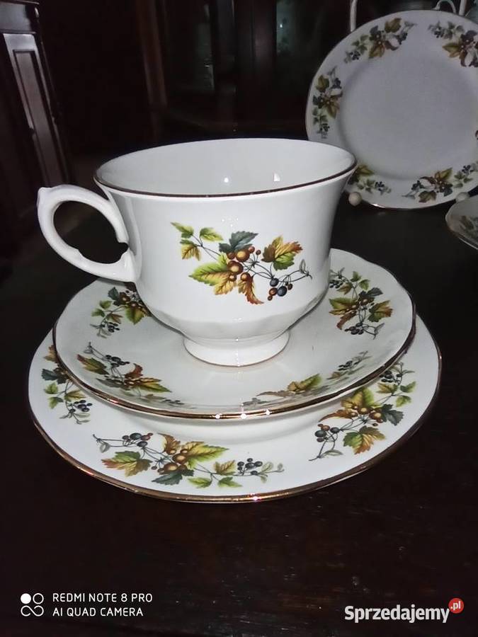 Filiżanka z talerzykiem deserowym Gdańsk