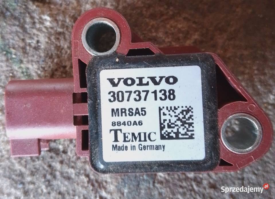 Czujnik Uderzeniowy Sensor Airbag Volvo V50 S40 Ciarka