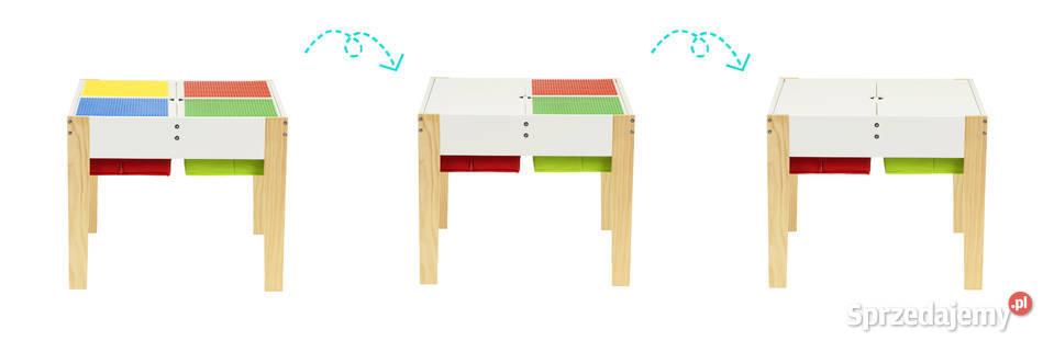 Drewniane meble dzieci zestaw stół 2 krzesła Meble