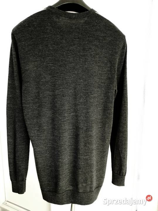 Sweter Męski Wełniany 100 Wełna Merino Swetry i golfy Łomża