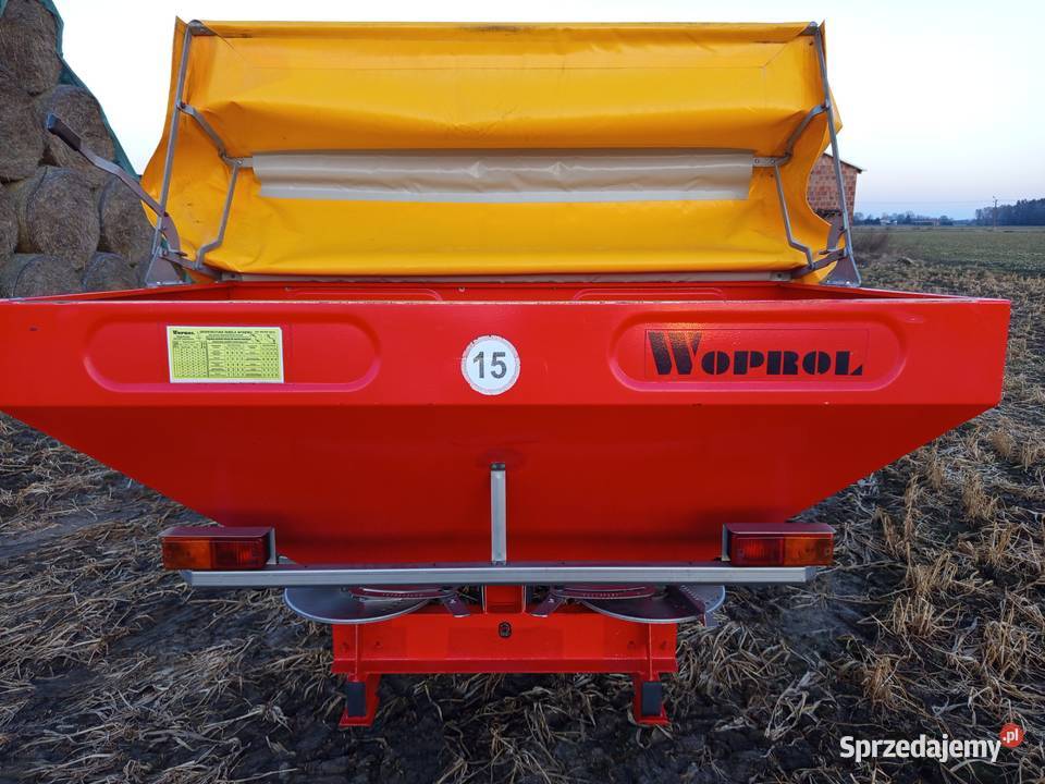 Rozsiewacz siewka nawozu woprol junior 8001200 łódzkie Uniejów