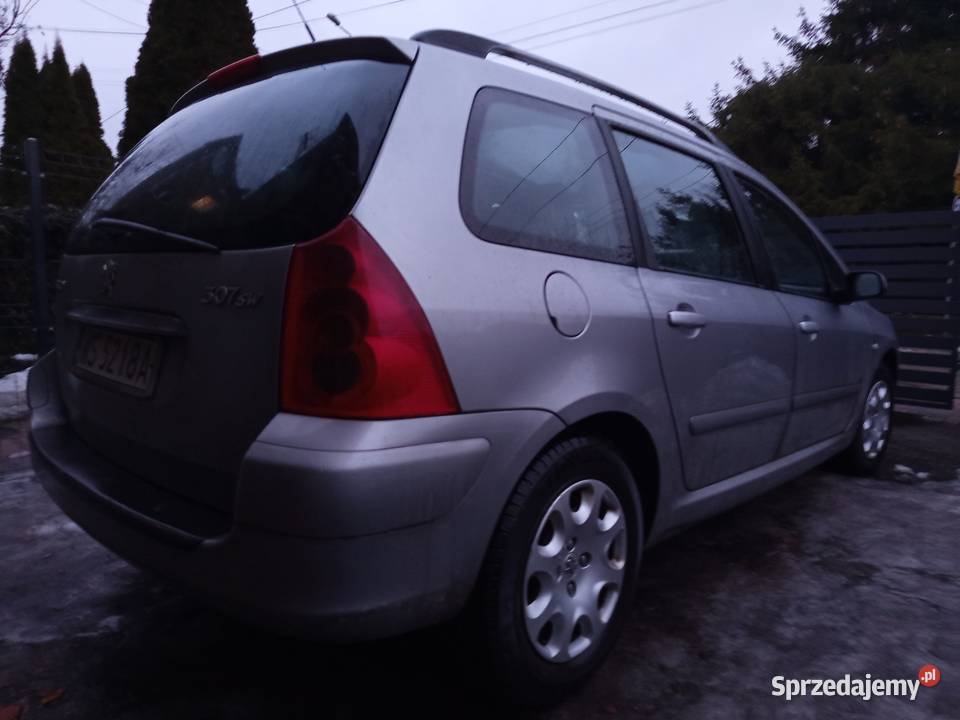 Sprzedam peugeot 307 sw poj 20 HDI 2004 bez Siedlce