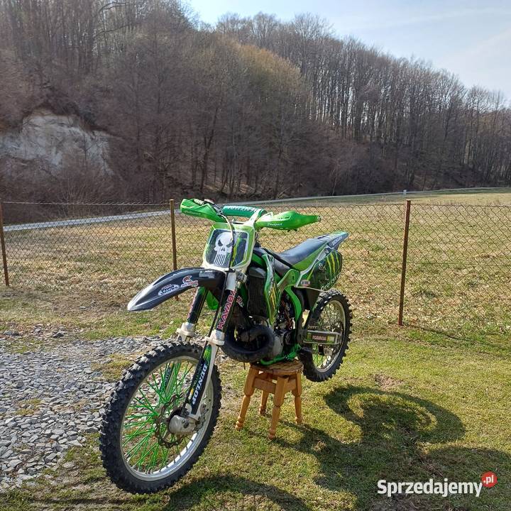 Kawasaki kx 250 2001 łańcuch podkarpackie Hucisko Jawornickie