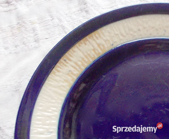 prl talerz kobaltowy retro talerz kobaltowy zachodniopomorskie