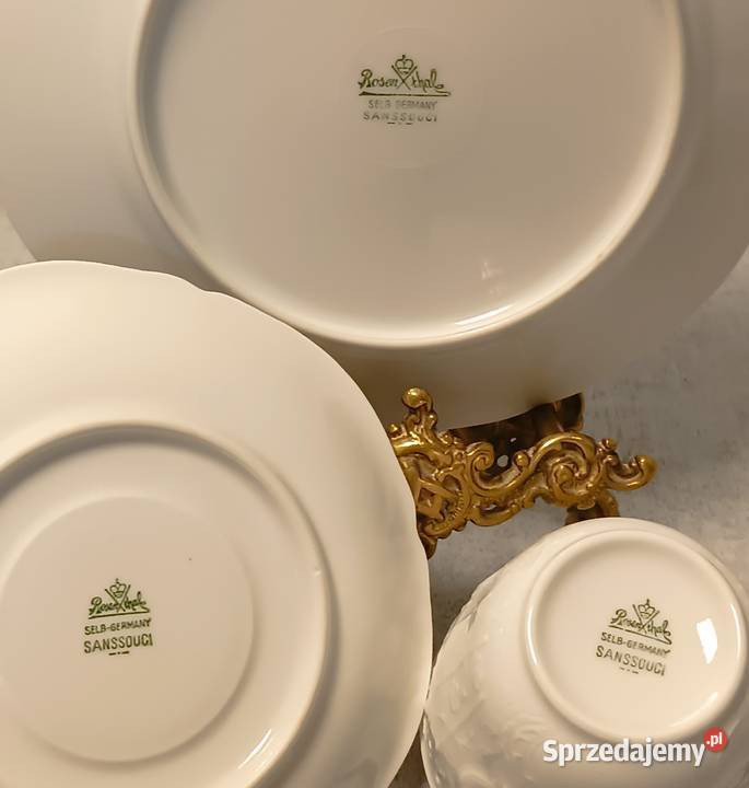 Rosenthal Sanssouci Trio Zestaw Śniadaniowy Dobrzany