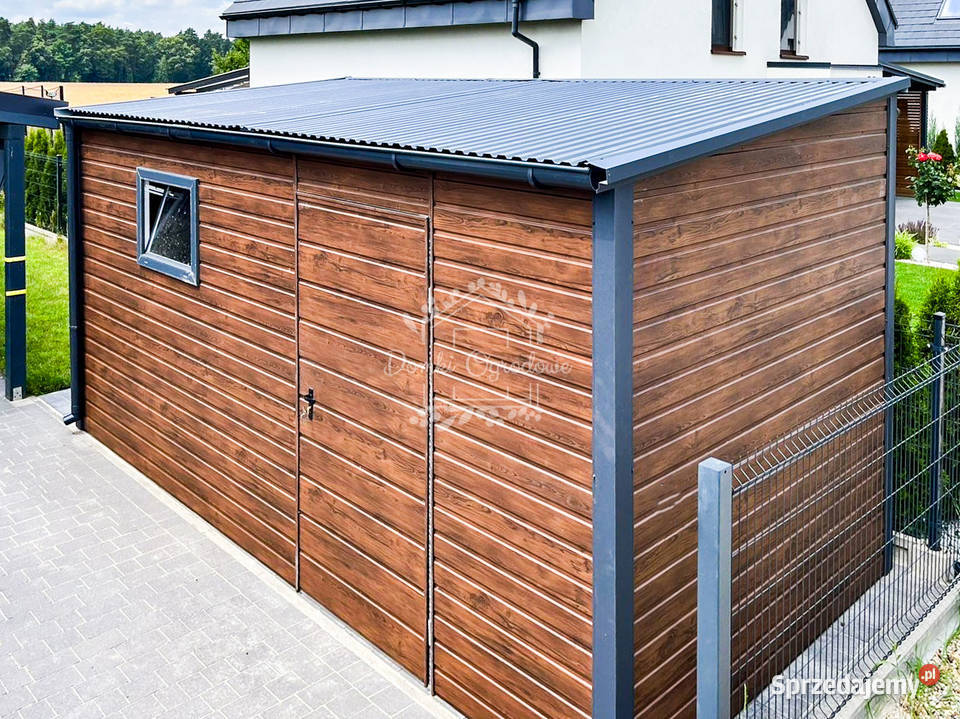 Schowek Domek Ogrodowy 45x2m Ciemny orzech RYNNY Przasnysz