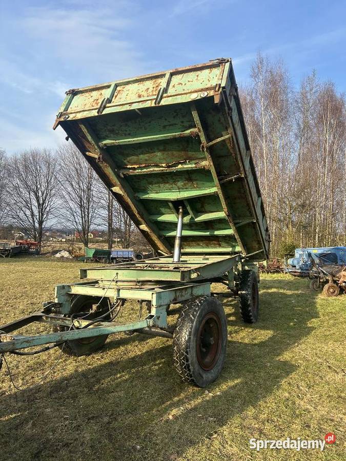 Przyczepa d47 wywrotka małopolskie Zator