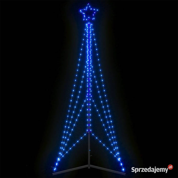 Lampki choinkowe 483 niebieskich LED 240 Warszawa