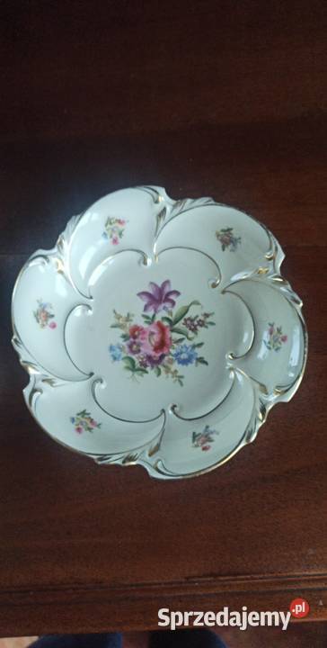 Miseczka paterka z kwiatkami Ilmenau Germany Porcelana i szkło Gdańsk
