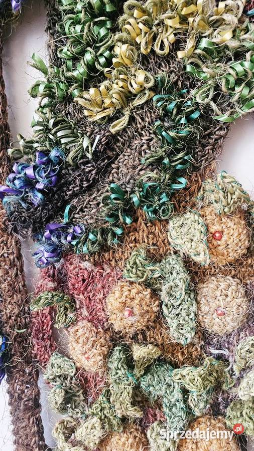 Baśniowy las tkanina artystyczna Irena Kraków sprzedam