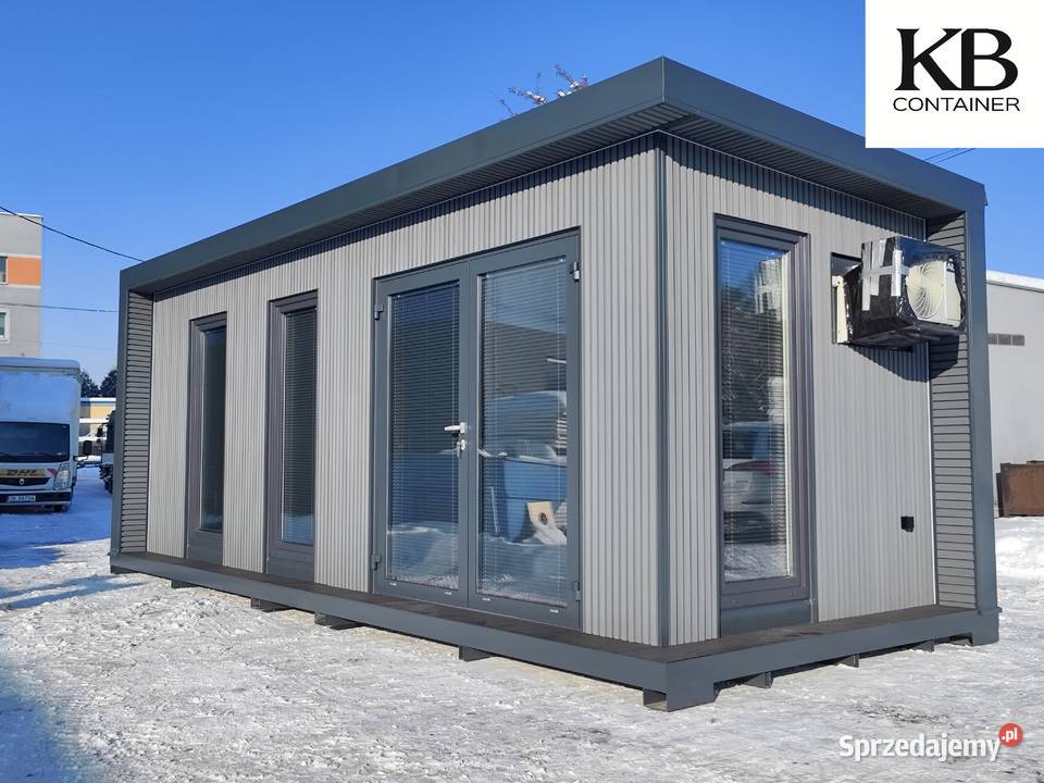 Pawilon ogrodowy Przeszklone biuro 70 x 30 m z