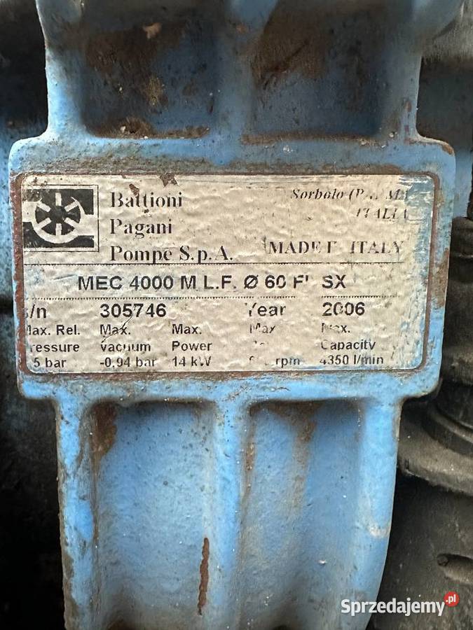 Wóz asenizacyjny beczkowóz Pomot 4000l